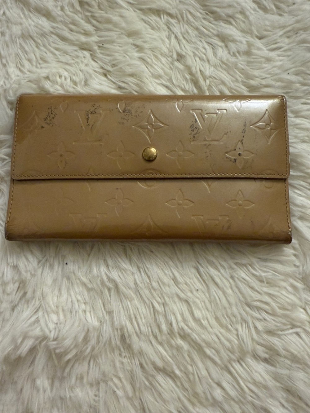 Louis Vuitton Porte Tresor International Wallet Monogram Vernis